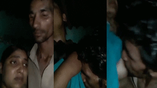 Watch a rural Indian couple indulge in live sex on selfie camera
