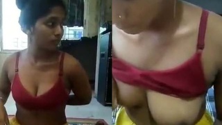 Desi wife from Bangladesh gets naughty on camera