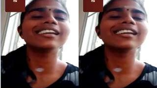 Exclusive interview with Mallu girl showing off her big boobs