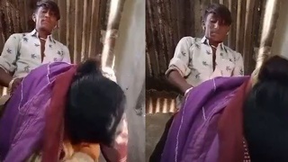 Adivasi bhabhi gets doggy style fucked in village setting