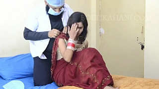 Desi bhabhi gets fucked in hospital room by a village guy