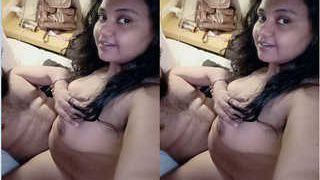 Exclusive video of hot Tamil wife showing off her body in part 2 of the series
