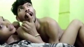 Desi sex tape captures couple combining studying with sexual activity