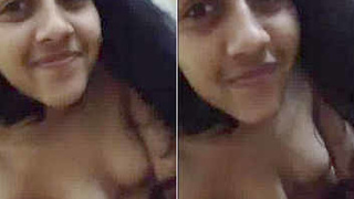 Sayeeda Shah's perky breasts on display in selfie