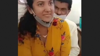 Office worker gets a hardcore surprise from her boss