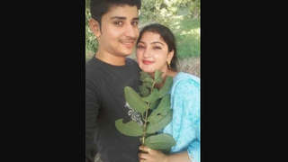 Pakistani woman bathes in front of camera