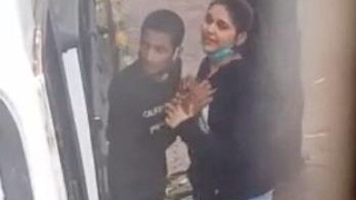 Hidden camera captures desi couple's passionate roadside romance