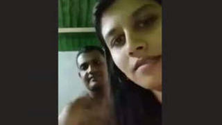 Watch a hot Bhabhi get her mouth and pussy filled in this leaked video