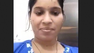 Bhabha with a big ass records a video of her changing