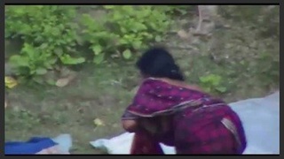 Indian bride's big breasts on display in village video