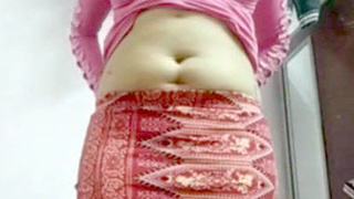 Indian bhabi's steamy live show