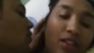 Bangladeshi couple indulges in boobs sucking and sex