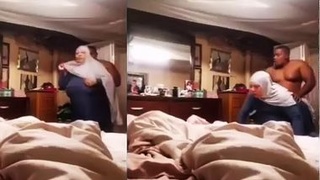 Indian bull has a steamy encounter with a Saudi aunty in hijab