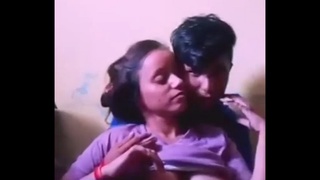 Indian teenagers' homemade sex video 1