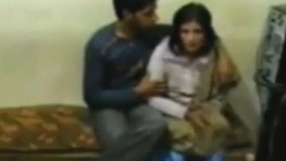 A couple from India engages in sexual activity while a friend films them