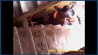 Auntie cleans up in this steamy video