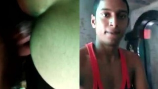 Dever and Bhabhi engage in doggy style and reach orgasm