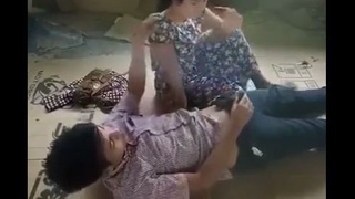 Nepali college student enjoys outdoor sex in this video