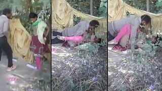 Desi MMC sex with a stunning Indian babe in outdoor cheating video