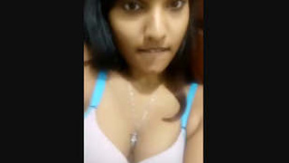 Cute Tamil girl shows off her beauty in part 4