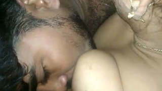 Married couple enjoys passionate makeout and boob play in HD video