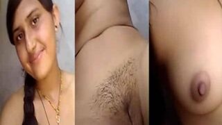 Desi girl flaunts her body in a nude video