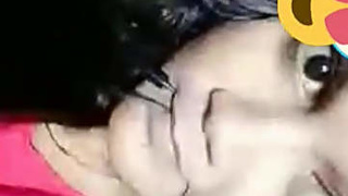 Live video of naked girl showing off her boobs and pussy