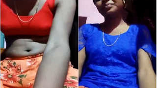 Amateur Indian girl strips down to reveal her natural breasts in part 1