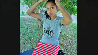 Cute desi girl from a village masturbates in part 1