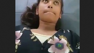 Girl with a cute pussy has sex with her partner