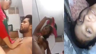 Bengali teen moans in pleasure during hardcore sex