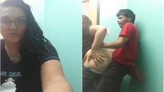 Bangla labour fucks desi aunty in HD video