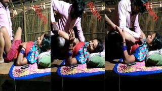 Desi wife gets fucked by money lender in village