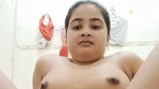 Watch a stunning Indian girl in the bathroom, completely naked and ready to be admired