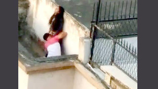 Desi lovers in a steamy spy romance video