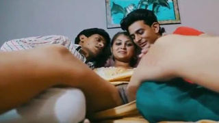 Indian village girl gets double penetrated in XXX video