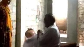 Hidden camera captures desi couple's steamy sex session