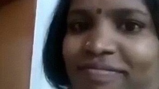 Mallu wife's solo video call with lover