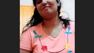Desi bhabi with big boobs shows off and masturbates
