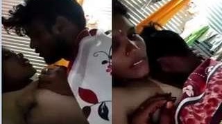 Aunty fucked hard by lover in village video