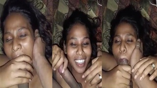 Tamil couple indulges in oral sex in a steamy video