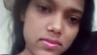 Indian girl Caitlin indulges in solo masturbation