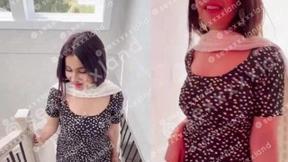 Kalher's latest nude strip for OnlyFans fans