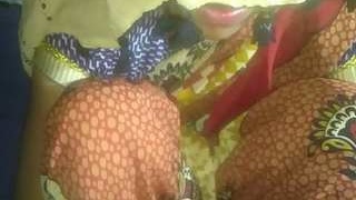 Desi bhabi and sharee enjoy a steamy fuck session in a village