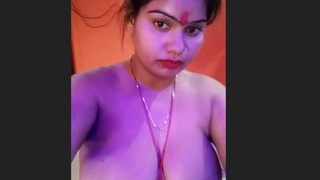 Desi bhabhi's big boobs steal the show in this steamy video