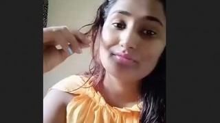 Model Swathi Naidu's seductive behavior in a provocative video