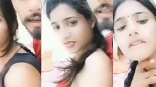 Tango couple Diya and Ajay show off their sexual skills in a private show