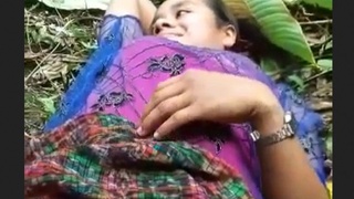 A girl from Odisha gets fucked outdoors