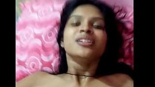 Cute Desi babe gets fucked by her boyfriend on camera