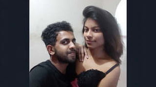 Desi college girl has sex with a leaking video camera